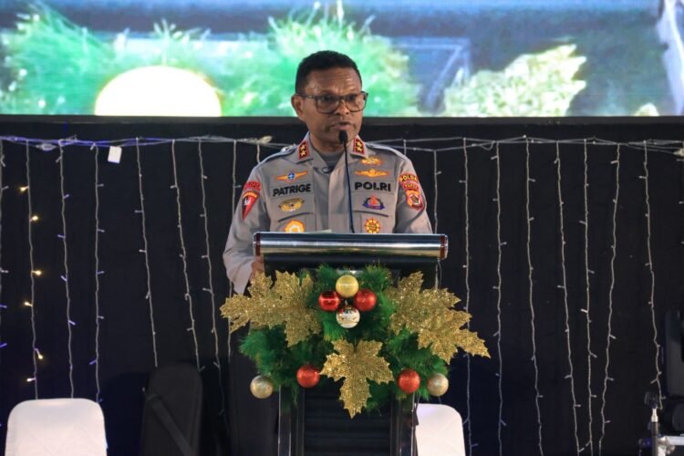 Gelar Perayaan Natal Bersama 2025, Kapolda Papua Tekankan Keharmonisan Keluarga Sebagai Kunci Pelayanan Humanis