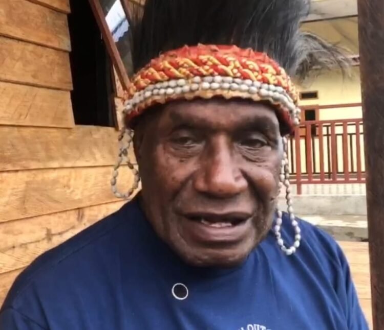 Tokoh Adat Kamoro Iwaka Ajak Warga Jaga Keamanan Demi Masa Depan Mimika