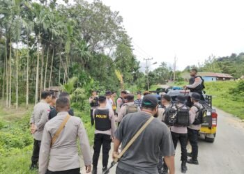 Ciptakan Situasi Aman dan Kondusif, Polres Keerom lakukan Patroli Skala Besar