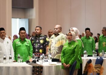 Pengukuhan Pengurus DPW PKB Papua Periode 2026–2031 Berlangsung Kondusif di Jayapura