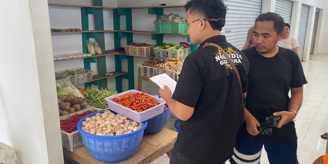 Satgas Pangan Polda Papua Hadiri Gerakan Pangan Murah di Sentani