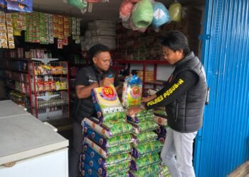 Satreskrim Polres Keerom Lakukan Monitoring Harga Bahan Pokok, Pasokan Umumnya Stabil