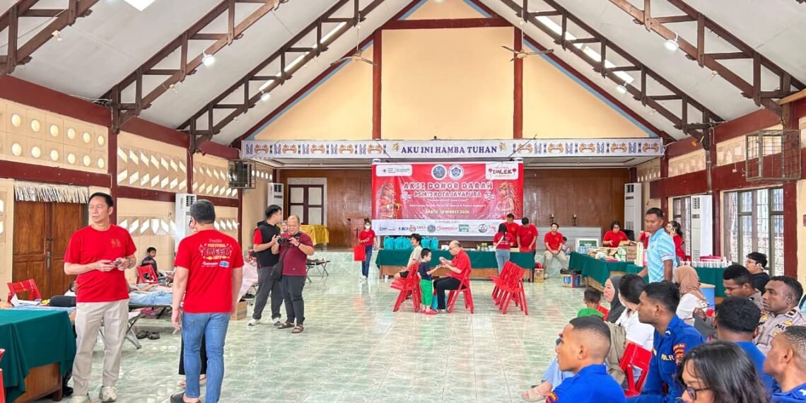 Polda Papua Dukung Aksi Donor Darah PSMTI di Jayapura, Perkuat Kepedulian Kemanusiaan