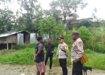 Respon Cepat Kapolsek Karubaga Redam Rencana Pemalangan Jalan di Desa Kimibur