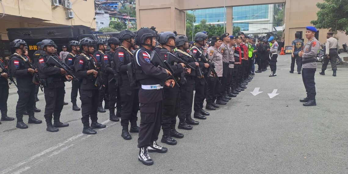 Apel Hari ke-5 Operasi Ketupat Cartenz-2026, Polda Papua Tegaskan Kesiapsiagaan Personel