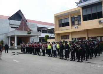 Polda Papua Gelar Apel Pagi Hari Ke-8 Operasi Ketupat Cartenz 2026, Personel Ditekankan Siap Amankan Kegiatan Masyarakat