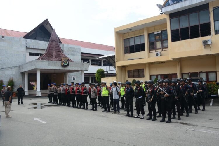 Polda Papua Gelar Apel Pagi Hari Ke-8 Operasi Ketupat Cartenz 2026, Personel Ditekankan Siap Amankan Kegiatan Masyarakat