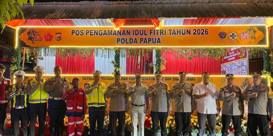 Polda Papua Gelar Apel Pagi Hari Ke-8 Operasi Ketupat Cartenz 2026, Personel Ditekankan Siap Amankan Kegiatan Masyarakat