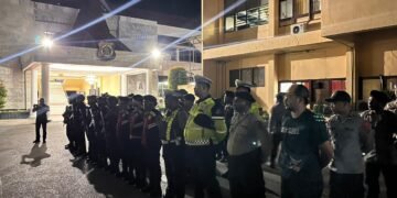 Hari Kesepuluh Operasi Ketupat Cartenz 2026, Polda Papua Gelar Apel Malam dan Tekankan Kesiapsiagaan Personel