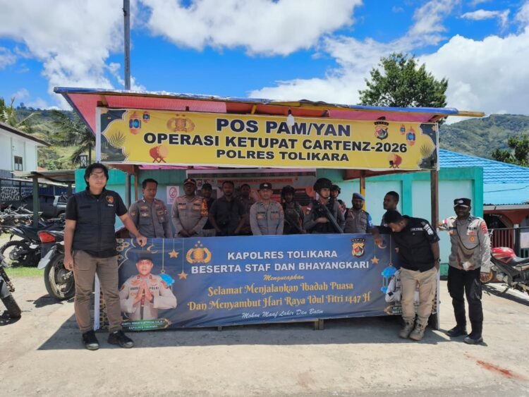 Hari Kesepuluh Operasi Ketupat Cartenz 2026, Polda Papua Gelar Apel Malam dan Tekankan Kesiapsiagaan Personel