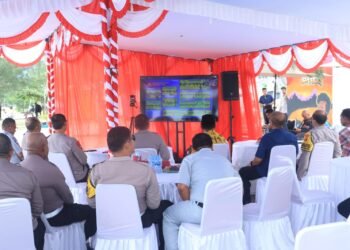 Kapolda Papua Ikuti Zoom Meeting Anev Sitkamtibmas, Kapolri Tekankan Pelayanan Humanis dan Antisipasi Arus Balik Lebaran 2026