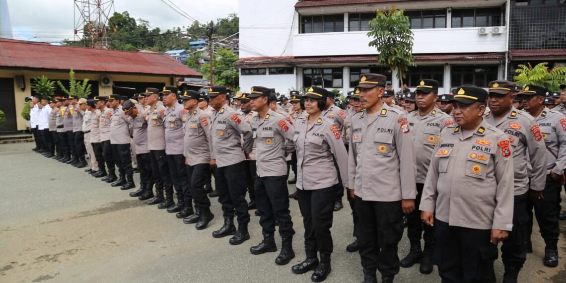 Apel Perdana Pasca Lebaran, Wakapolda Papua Tekankan Kesiapsiagaan Hadapi Dinamika Keamanan