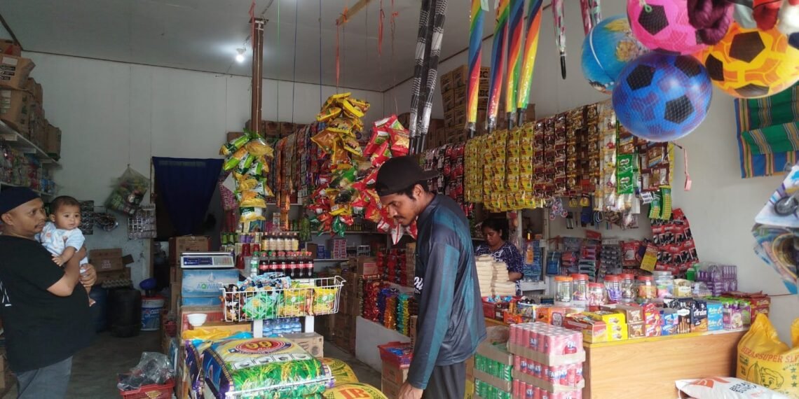 Sat Reskrim Polres Yalimo Cek Harga Bahan Pokok Pasca Lebaran, Harga Masih di Atas HET