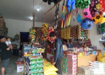 Sat Reskrim Polres Yalimo Cek Harga Bahan Pokok Pasca Lebaran, Harga Masih di Atas HET