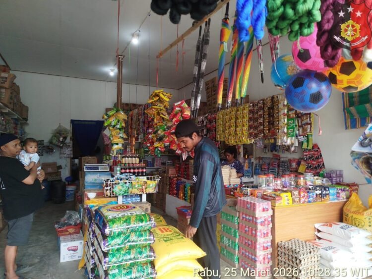 Sat Reskrim Polres Yalimo Cek Harga Bahan Pokok Pasca Lebaran, Harga Masih di Atas HET