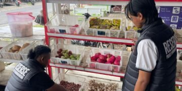 Sat Reskrim Polres Yalimo Cek Harga Bahan Pokok Pasca Lebaran, Harga Masih di Atas HET