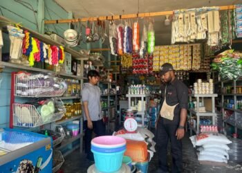 Satgas Pangan Polda Papua Pantau Harga dan Pasokan Bahan Pokok di Pasar Hamadi