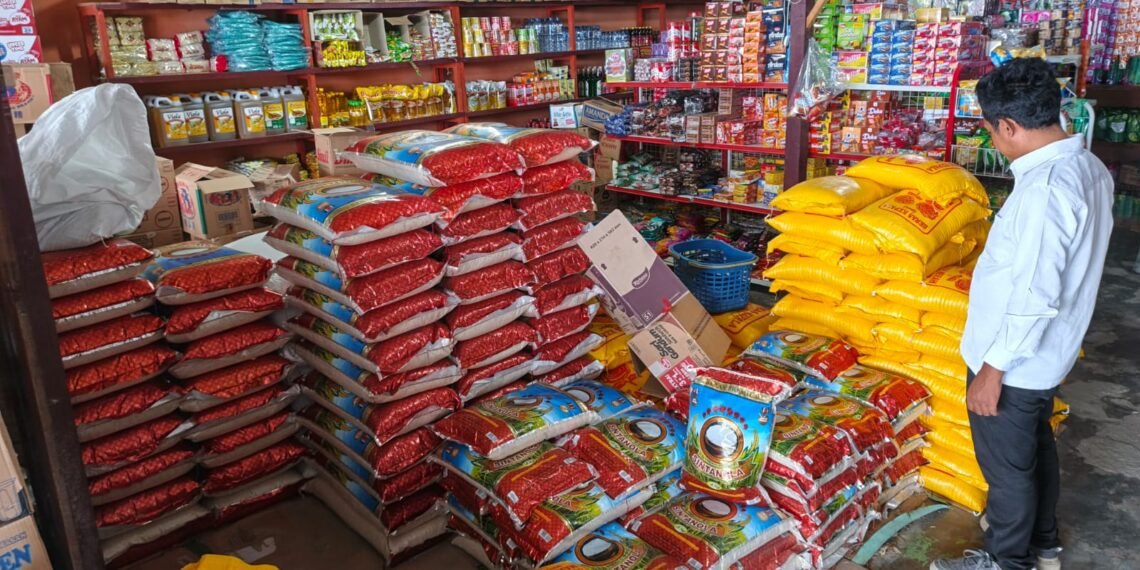 Satgas Pangan Polda Papua Pantau Harga dan Pasokan Bahan Pokok di Pasar Hamadi