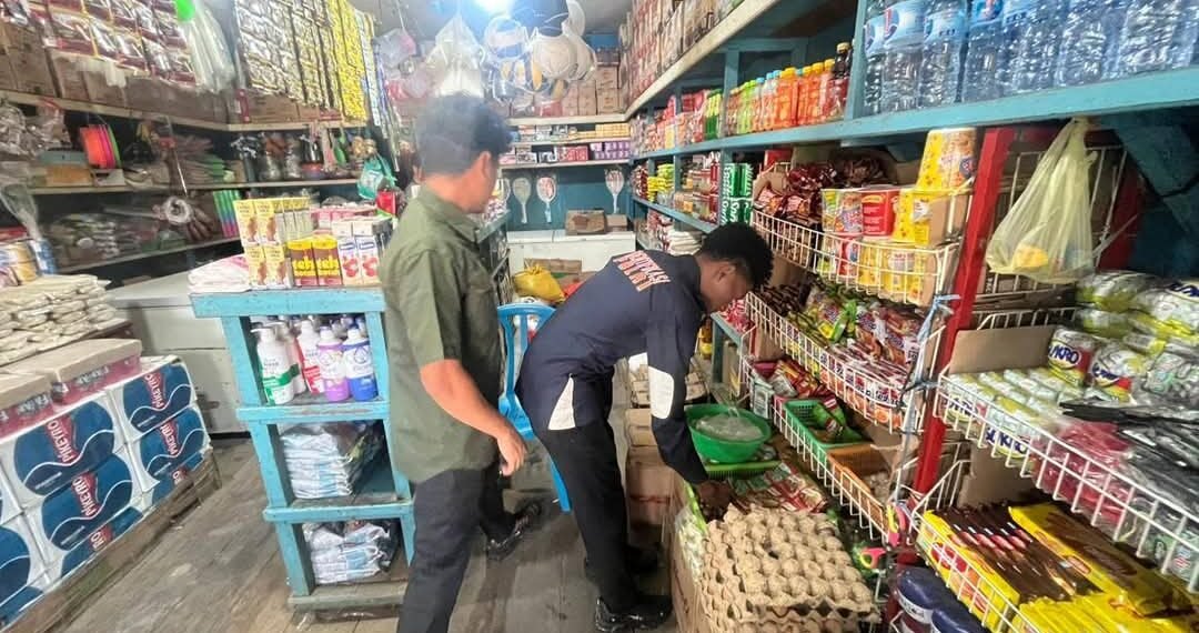 Polres Jayawijaya Pantau Harga Beras di Retail Modern dan Pasar Pootikelek
