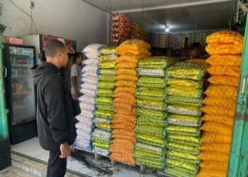 Polres Jayawijaya Pantau Harga Beras di Retail Modern dan Pasar Pootikelek