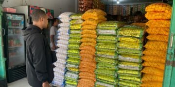 Polres Jayawijaya Pantau Harga Beras di Retail Modern dan Pasar Pootikelek