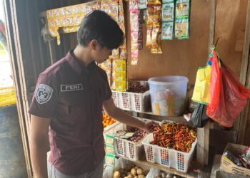 Polres Jayawijaya Pantau Harga Beras di Retail Modern dan Pasar Pootikelek