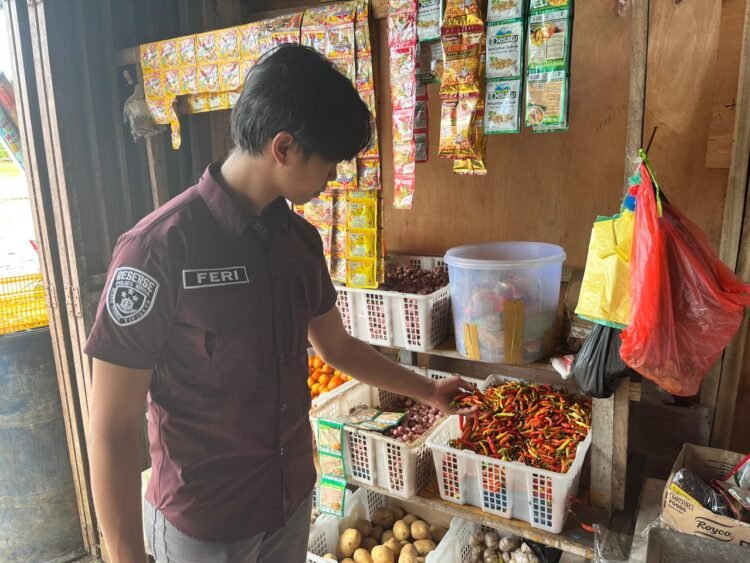 Polres Jayawijaya Pantau Harga Beras di Retail Modern dan Pasar Pootikelek