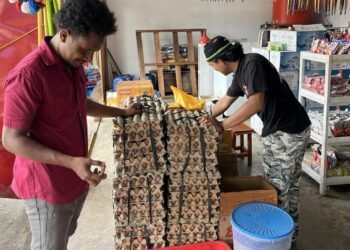 Polres Jayawijaya Pantau Harga Beras di Retail Modern dan Pasar Pootikelek