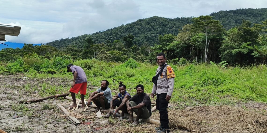 Patroli Preventif Sat Samapta Polres Sarmi Intensifkan Pengamanan, Situasi Kamtibmas Kondusif
