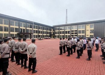 Kabid Dokkes Pimpin Apel Pagi, Tekankan Disiplin, Kesehatan, dan Pengelolaan Lingkungan Mako