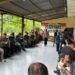 Perkuat Sinergi TNI-Polri Dan Masyarakat, Polsek Waris Gelar Halal Bihalal Dan Musnahkan Miras Hasil Razia