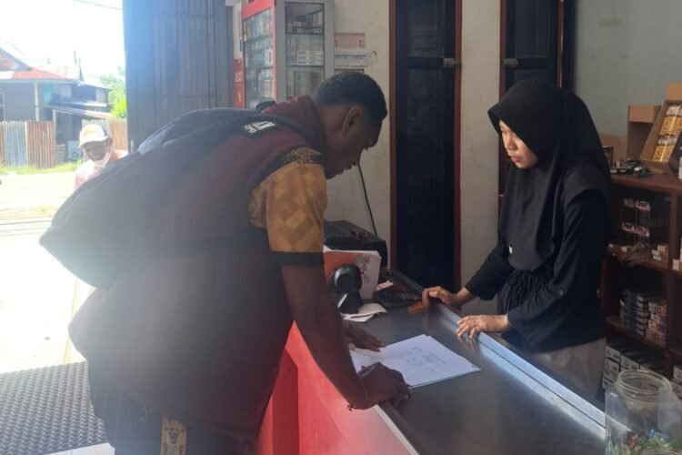 Satgas Pangan Polres Sarmi Lakukan Pengecekan Harga Beras di Kios Sultan, Pastikan Ketersediaan dan Stabilitas Harga