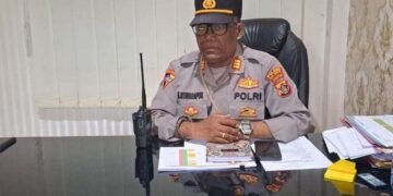 Polres Biak Libatkan Puluhan Personel Amankan Ibadah Jumat Agung dan Paskah