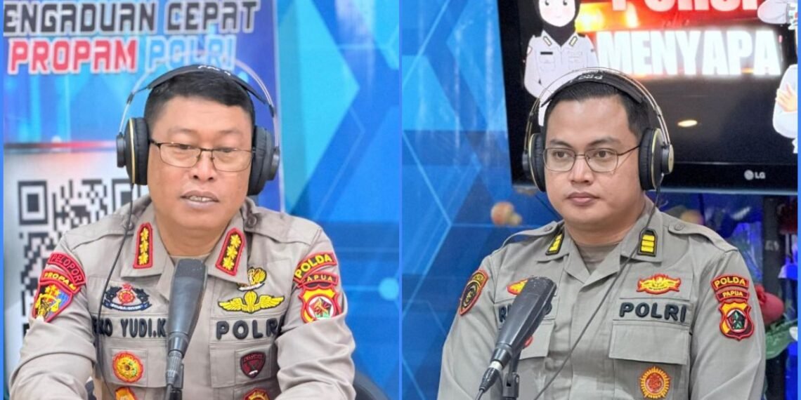 Polda Papua Tegaskan Rekrutmen Polri Transparan dan Akuntabel dalam Dialog Interaktif Polisi Menyapa