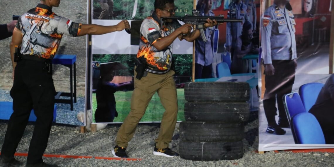 Dorong Prestasi Atlet, Kapolda Papua Resmikan Lapangan Tembak Bhara Daksa