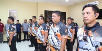 Polres Jayapura Optimalkan Ketahanan Pangan, Laksanakan Pemupukan Tanaman Jagung di Doyo Lama