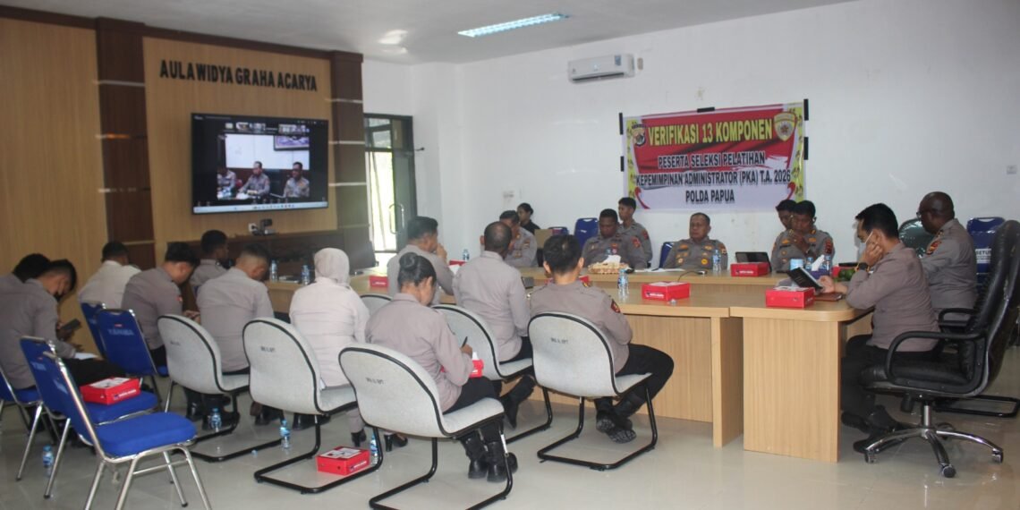 Polda Papua Ikuti Rapat Virtual Program Pusat Studi Kepolisian, Dorong Penguatan Sinergi dan Solusi Kamtibmas