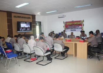 Polda Papua Ikuti Rapat Virtual Program Pusat Studi Kepolisian, Dorong Penguatan Sinergi dan Solusi Kamtibmas