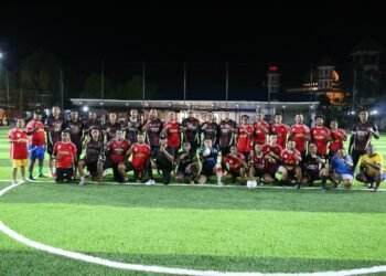 Mini Soccer Bersama, Polda Papua dan Wartawan Pererat Sinergitas dan Silaturahmi