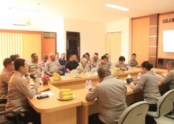 Optimalkan Persiapan, Polda Papua Gelar Rapat Penyerahan Jabatan Karo Ops Dan Pengantar Tugas 