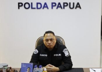 Perkuat Komunikasi Publik, Bid Humas Polda Papua Ikuti Sosialisasi Peran Strategis TV Polri Dan Majalah TB News 