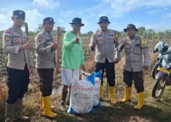 Polres Boven Digoel Gelar Bimbingan Belajar bagi Anak Putus Sekolah di Ruang Edukasi