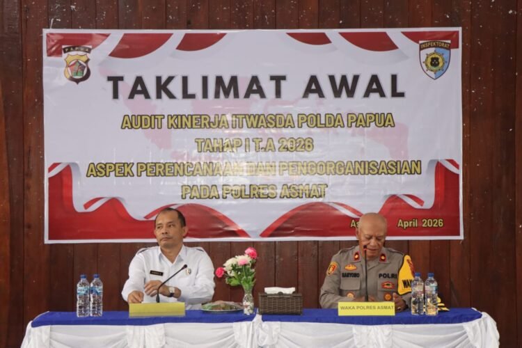 Satlantas Polres Jayapura Tanamkan Disiplin Berlalu Lintas Sejak Dini Lewat Program Polsanak di Sentani