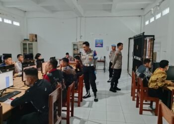 Pelaksanaan CAT Psikologi Taruna/i Akpol T.A. 2026 di Polda Papua Berjalan Lancar