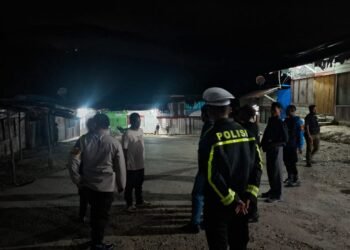 Pastikan Keamanan Tetap Terjaga, Kapolres Mamberamo Tengah Cek Pos Pengamanan di Kobakma 