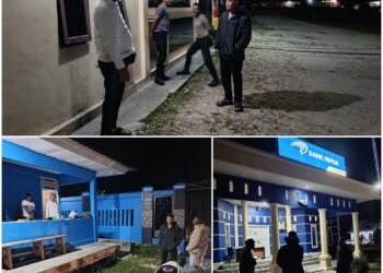 Pastikan Keamanan Tetap Terjaga, Kapolres Mamberamo Tengah Cek Pos Pengamanan di Kobakma 