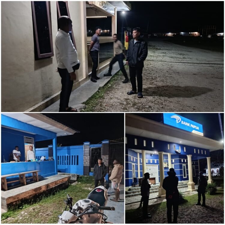 Pastikan Keamanan Tetap Terjaga, Kapolres Mamberamo Tengah Cek Pos Pengamanan di Kobakma 