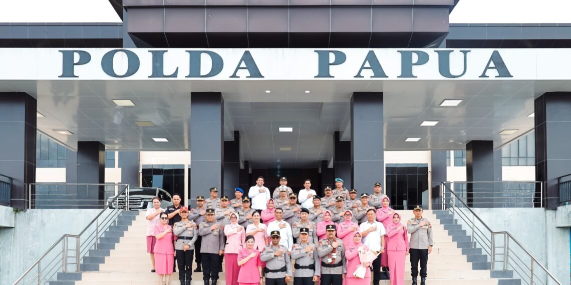 Apresiasi Pengabdian, Polda Papua Gelar Pelepasan Karo Ops dalam Nuansa Kekeluargaan