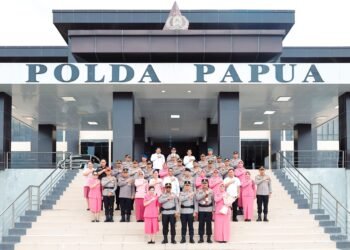 Apresiasi Pengabdian, Polda Papua Gelar Pelepasan Karo Ops dalam Nuansa Kekeluargaan