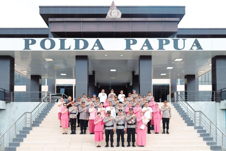 Apresiasi Pengabdian, Polda Papua Gelar Pelepasan Karo Ops dalam Nuansa Kekeluargaan